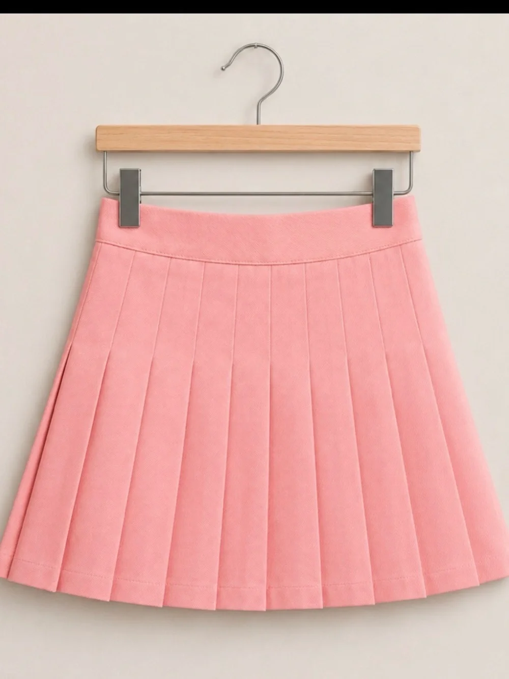 American Apparel Pink Pleated Mini Skirt Women’s XS Tennis Style New With Tags